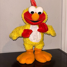 Working Singing Vintage 2001 Fisher-Price Sesame Street Chicken Dance Elmo