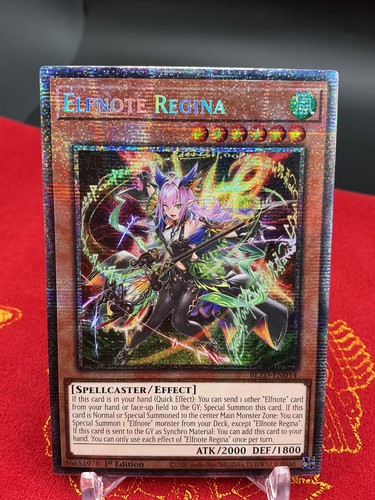 Elfnote Regina [Starlight Rare] BLZD-EN014 YuGiOh Blazing Dominion card