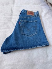 Levi  s High Waisted Mom Shorts Size 28 Medium Wash Denim Cut Off Style