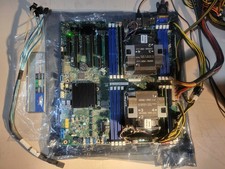 Intel S2600STBR Server Motherboard with Dual Xeon Silver 4215 CPU and 64GB RAM