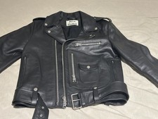 BNWT Acne Studios Leather Biker Jacket Black ...