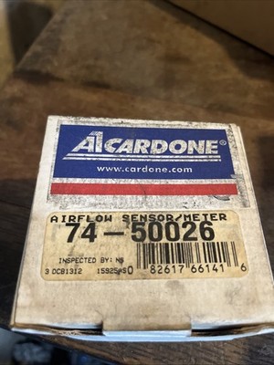 REMAN A1 CARDONE MASS AIR FLOW SENSOR 74-50026