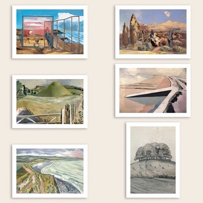 Paul Nash TOP SELECTION Giclée Kunstdrucke A1 A5 Ungerahmt Landschaft
