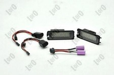2x ABAKUS L53-210-0001LED Kennzeichenbeleuchtung für VW Golf V Schrägheck (1K1)