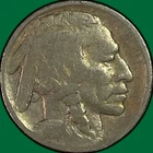 1913 Type 2 Buffalo Nickel Good G Coin #38916