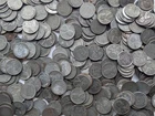 Lot of United States Steel Wheat Pennies 1000g - Random Dates, Varying Condition