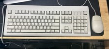 AppleDesign Keyboard ADB  Apple Desktop Bus Mouse II   Tested   Vintage Apple