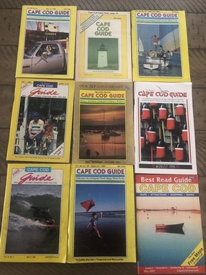 Cape Cod Guide 9 Issues. 