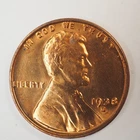 1938 *S* LINCOLN WHEAT CENT *NICE RED UNC ** - FREE SHIPPING! C2267