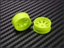 PN Racing Part #488YF3 Mini-Z AWD Machine Cut BBS Front Wheel F3 Yellow