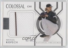 2021 Panini National Treasures Colossal Materials 2/99 Michael Kopech 0s6v