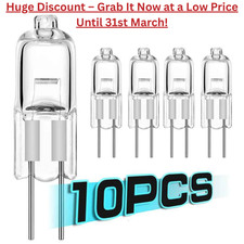10 x G4 Halogen Bulbs  5W 10W 20W 35W 50W  Lamp Light Bulb 12v