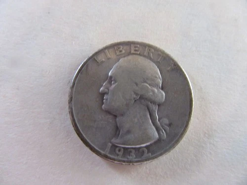1932-P Washington Silver Quarter Circulated VG   [ACTUAL COIN] #2