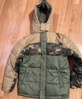 Thereabouts Camo Boys Hooded Packable Midweight Puffer Jacket Size M 10/12