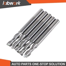 Labwork End Mill Carbide 3/16 In Diameter 2 Flute 5/8 In Length Of Cut  5 Pieces
