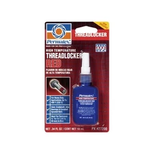 Permatex 6Ml Threadlocker Red Hi Temp