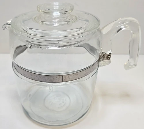 Vintage Pyrex Flameware  7759 Coffee Pot