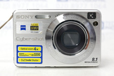 Sony Cyber-shot DSC-W130, Silver, 8.1MP CCD - Compact Digital Camera