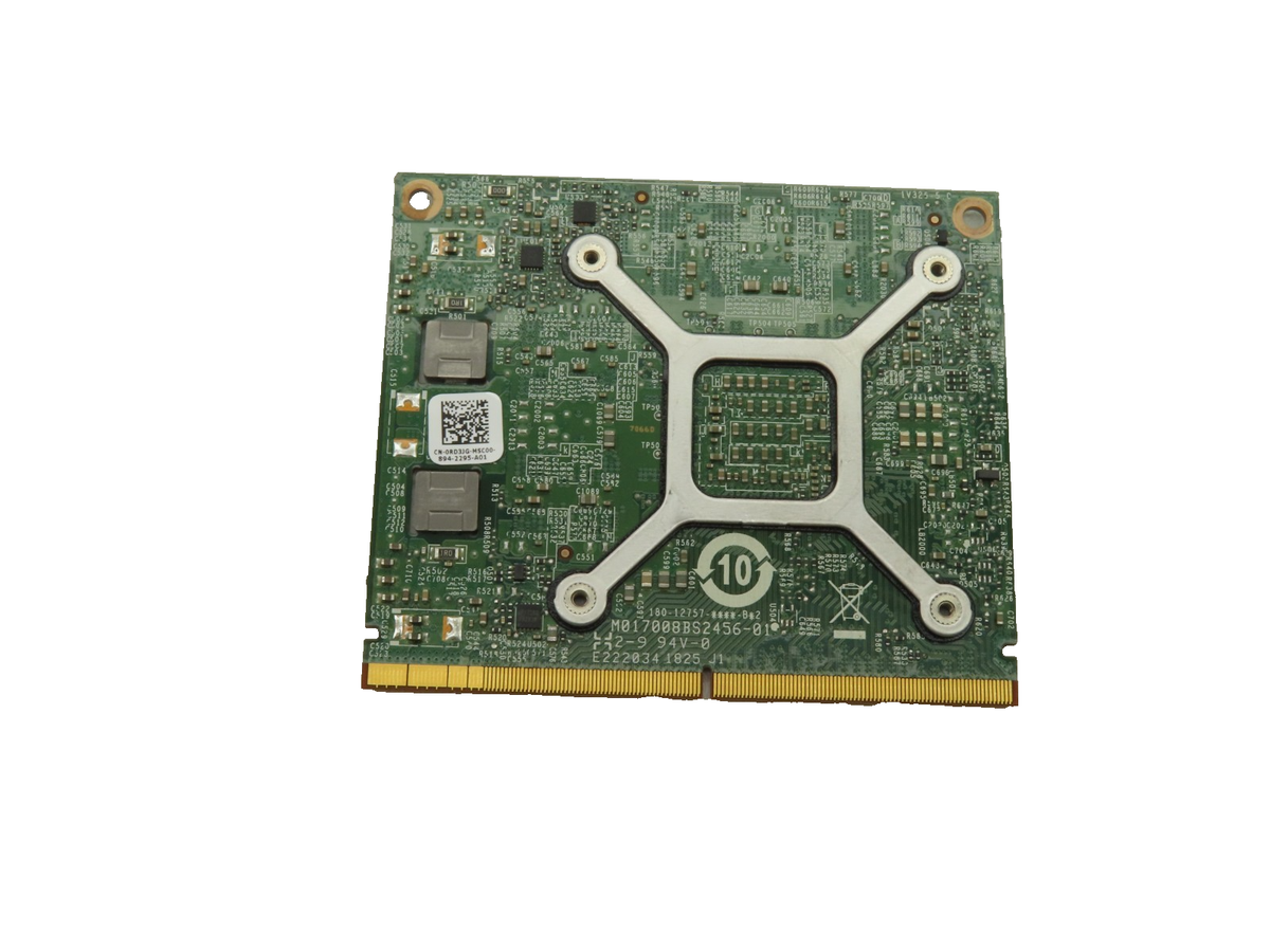 グラフィックボード・グラボ・ビデオカード NVIDIA Quadro M1200 4GB Dell Precision 7520 15.6