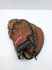 Rawlings Leather Dual Wing RHT Catchers Mitt RPT Series Fastback Model RPT-LT