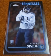 2024 Topps Chrome - Rookies T'Vondre Sweat #266 (RC)