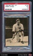 1934 Batter Up #159 Jimmy Dykes  PSA 5 - EX