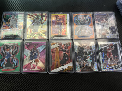 Panini NBA 2021-22 Card Lot 28 RC Halliburton Jones Murphy Bane inserts Giddey
