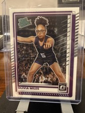 Olivia Miles 2025-26 Donruss Basketball Base Optic Rated Prospect TCU Lynx #89