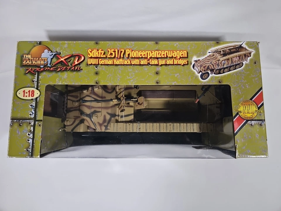Ultimate Soldier 1:18 WWII German Sdkfz. 251/7 PIONEERPANZERWAGEN HALFTRACK NEW - Image 3 of 4