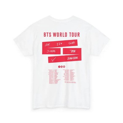New Arrival BTS World Tour 2026 T-Shirt | Concert Merch, ARMY Fan