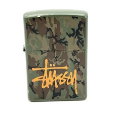 zippo Used Men s Women s STUSSY ZIPPO CAMO Lighter USA Made Smoking Accessories