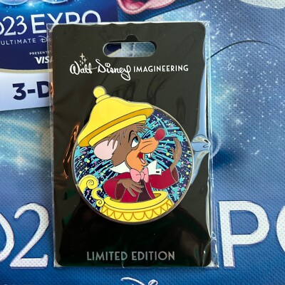 Disney D23 WDI MOG Dormouse Alice in Wonderland Profile Pin Series 