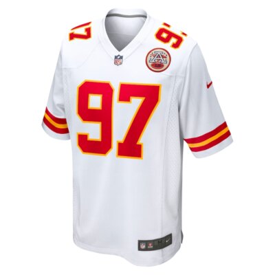 Kansas City Chiefs Felix Anudike-Uzomah #97 Nike White Official