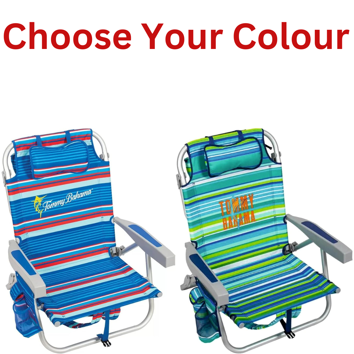 Amazon Tommy Bahama Backpack Beach Chair Green Stripe Amazon Tommy