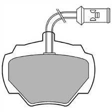 Delphi OEM Spec Brake Pads fits Land Rover Defender Land Rover Discovery