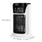 3-in-1 Portable Air Conditioner, Humidifier & USB Fan - Super Cold, Super Quiet,