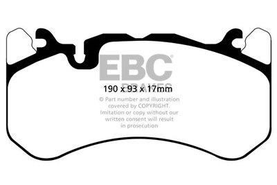 EBC Brakes DP52081NDX Bluestuff NDX Full Race Brake Pads Fits 14-18 RS7