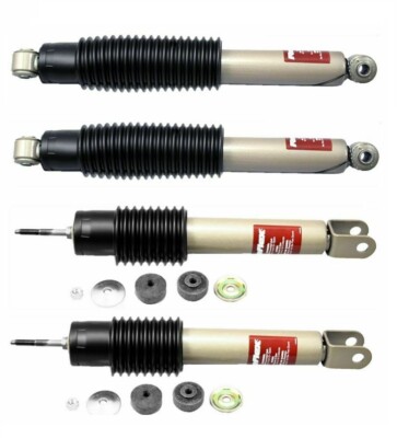 Monroe Reflex Front & Rear Shocks Set of 4 For Escalade Suburban Yukon Tahoe 4WD
