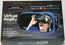 Tzumi Dream Vision Virtual Reality VR Smartphone Headset - Blue