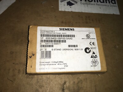 Siemens MicroMaster 4, basic operator panel, 6SE6400-0BP00-0AA0, ADI-1376