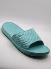 FUNKYMONKEY Womens Size 10 US / 41 EUR Shower Turquoise Slippers, Sandals