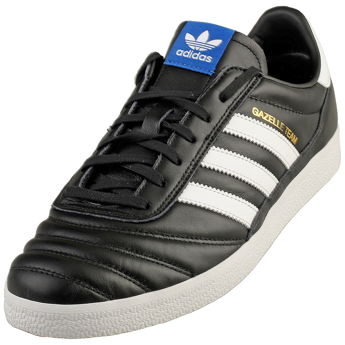 adidas Gazelle Team Mens Fashion Trainers in Black White 10 UK