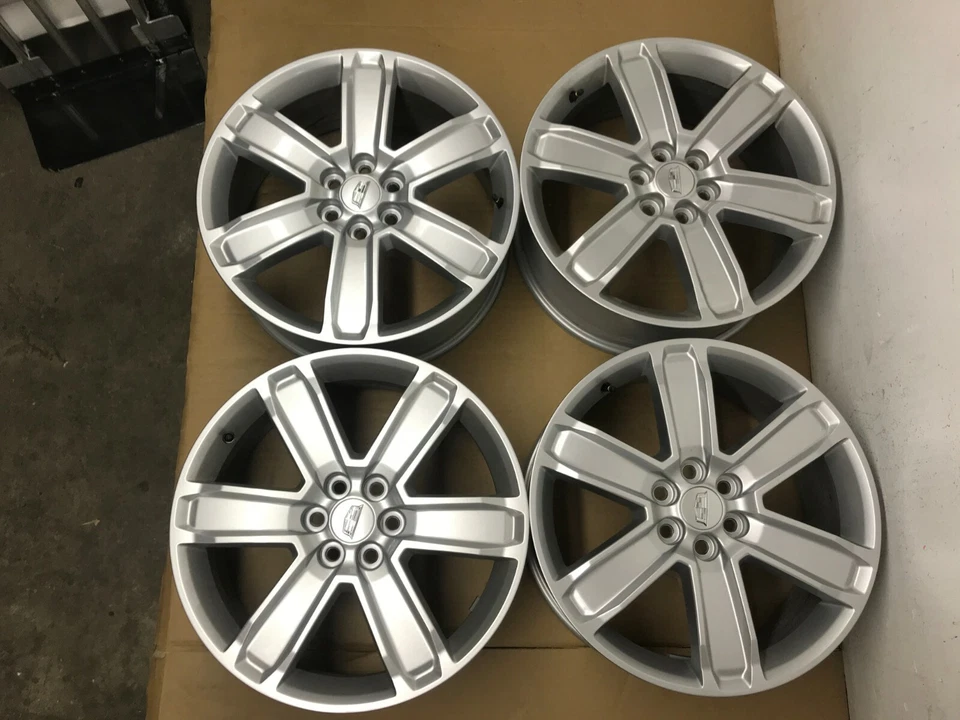 New 2017 2018 2019 2020 Cadillac XT5 XT6 SET 4 20" 20x8 20x8J Wheel Rim 23101920 - Image 4 of 4