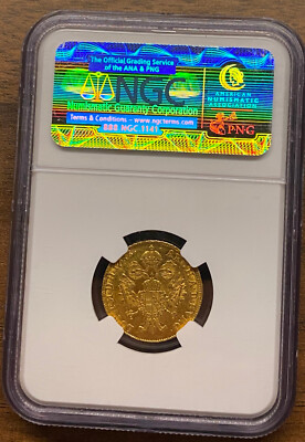 Hard to Find! 1786 A Austria Emperor Joseph II Gold Ducat Coin NGC