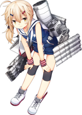 Azur Lane Maury Kai Weatherproof Anime Sticker 6'' Car Decal