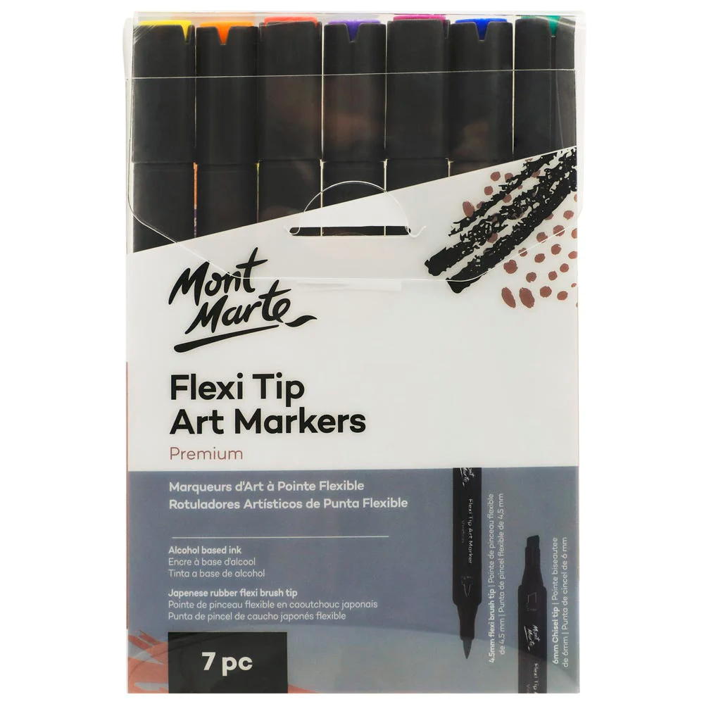Tip Markers Mont Marte Alcohol Markers Dual Tip Art Markers