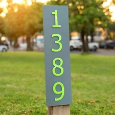 Personalized Home Address Sign house number Custom House Number Plaque