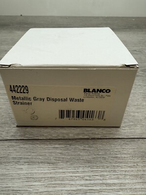 Blanco 442229 4.5'' Disposal Waste Strainer Flange Metallic Gray *Scratches*
