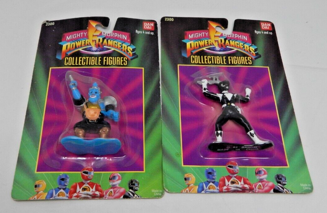 Bandai MIGHTY MORPHIN POWER RANGERS Lot Of 4 NEW Sealed 1993 | eBay