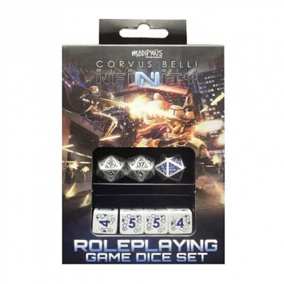 Infinity - Pan Oceania Dice Set - englisch